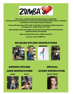 Zumba Fundraiser Belmars